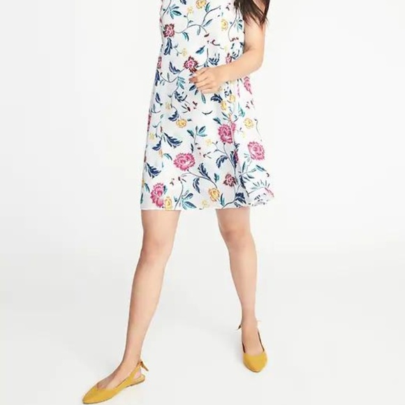 Old Navy Sleeveless Georgette Swing Dress New - Picture 2 of 2